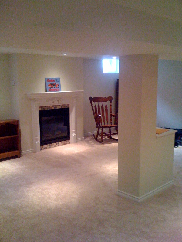 Finished basement, Orleans